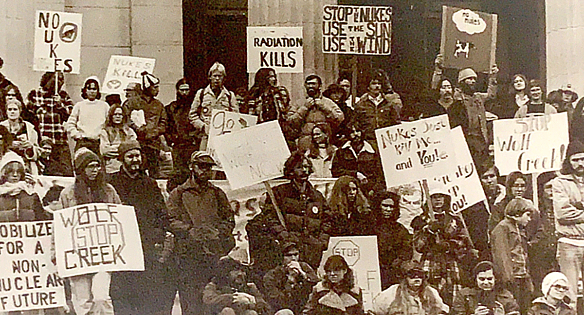 anti-nuclear power protest, 1970s