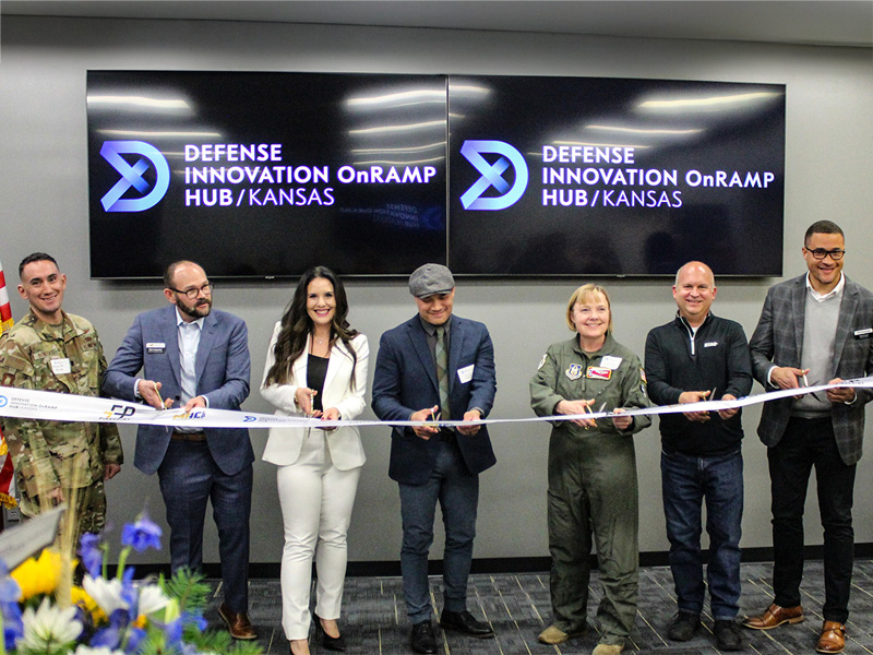 Ribbon cutting for the new operation