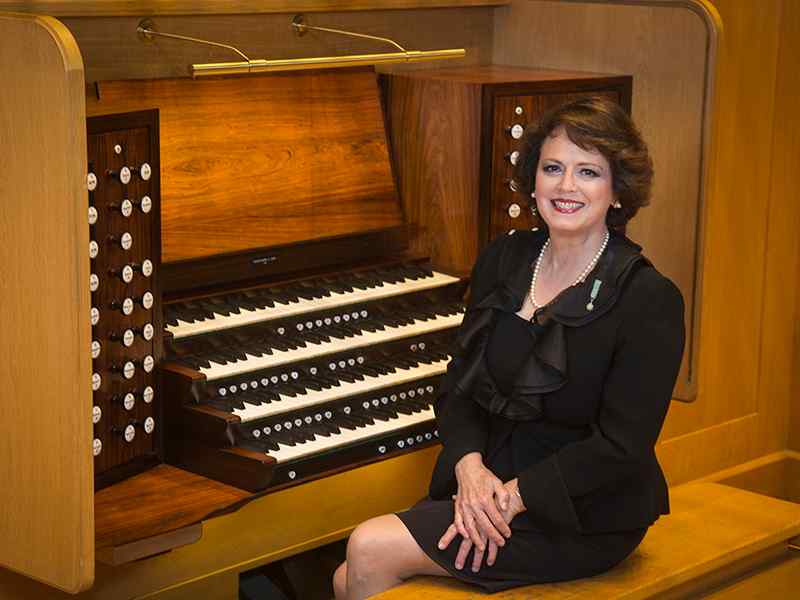 Lynne Davis is the Robert L. Town Distinguished Professor of Organ.